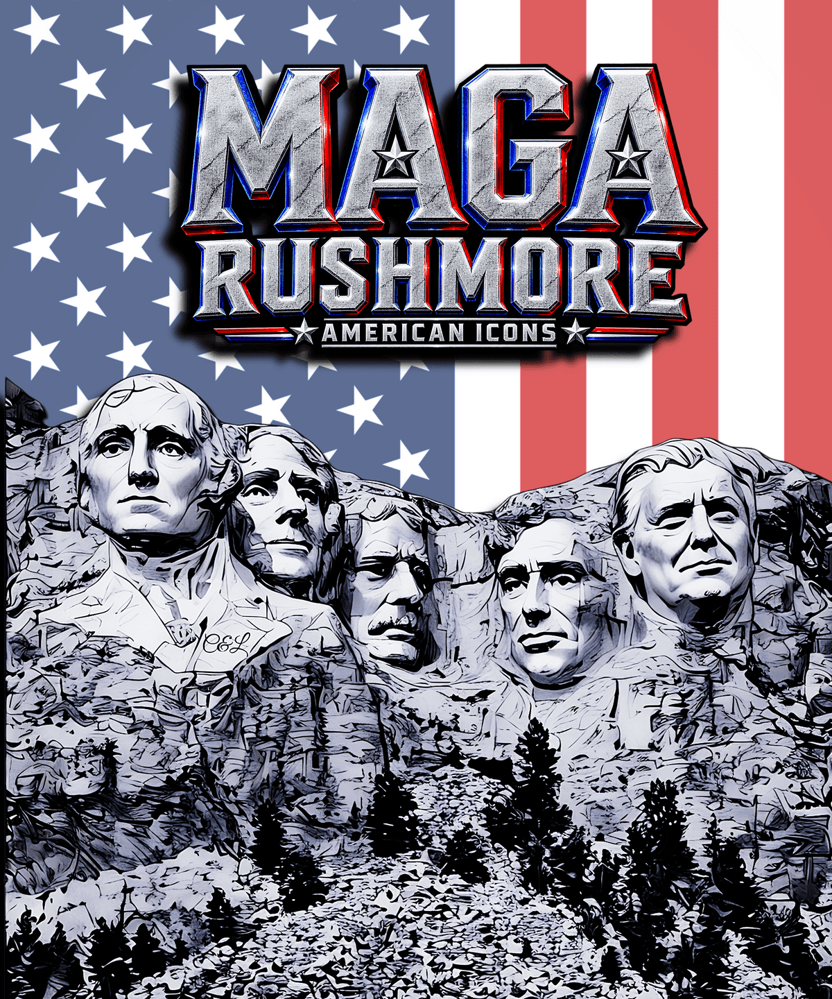 MAGA Rushmore – American Icons - MAGA Rushmore Crew