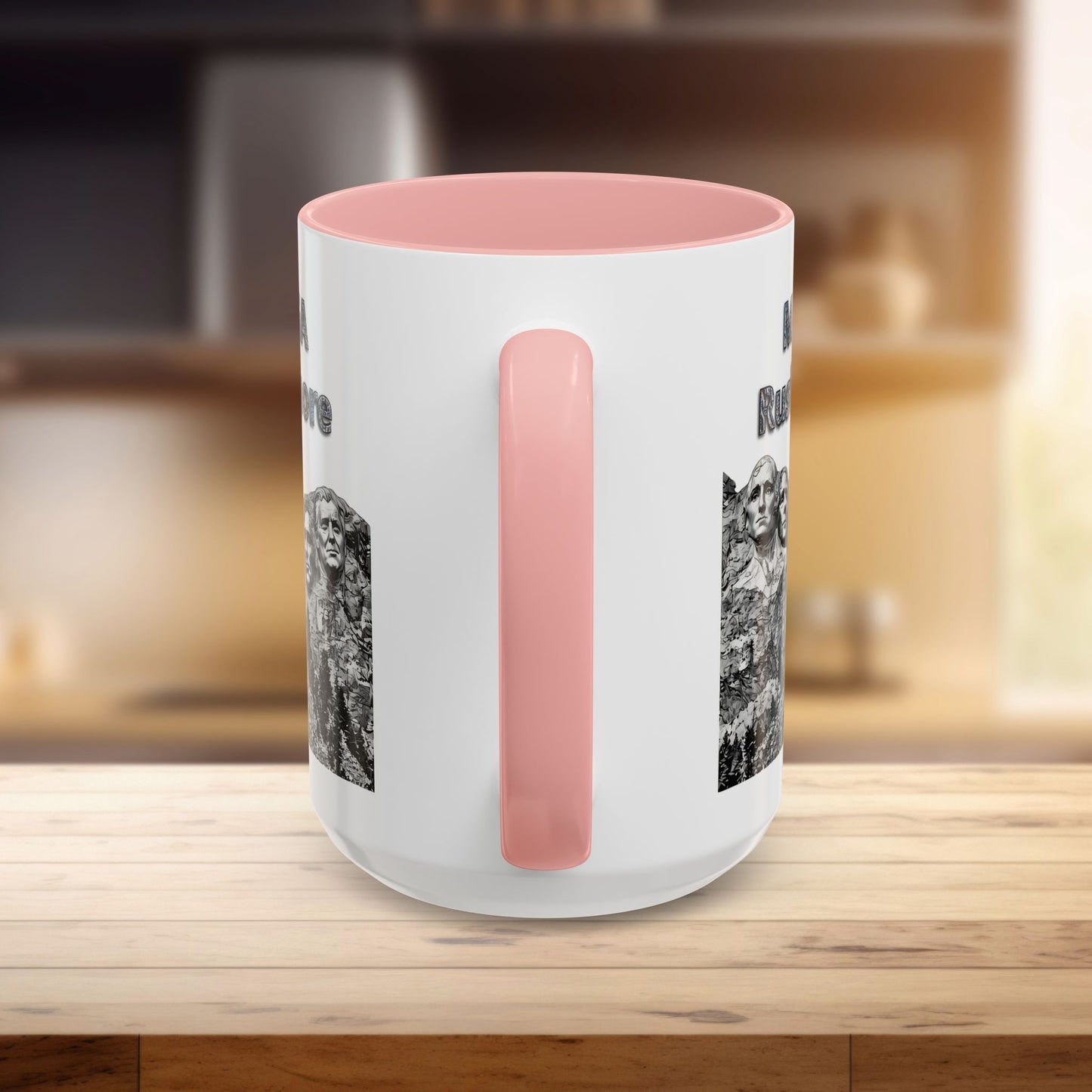MAGA Rushmore White Mug | Political Coffee Cup for Politic Lovers, Gift for Democrats, Republicans, Election Enthusiasts, 11oz & 15oz