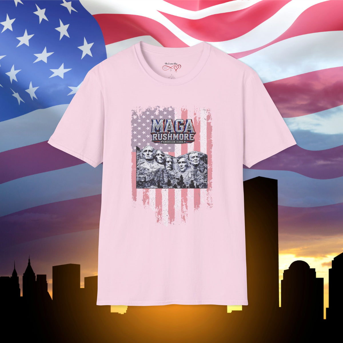 MAGA Rushmore American Icons T-Shirt