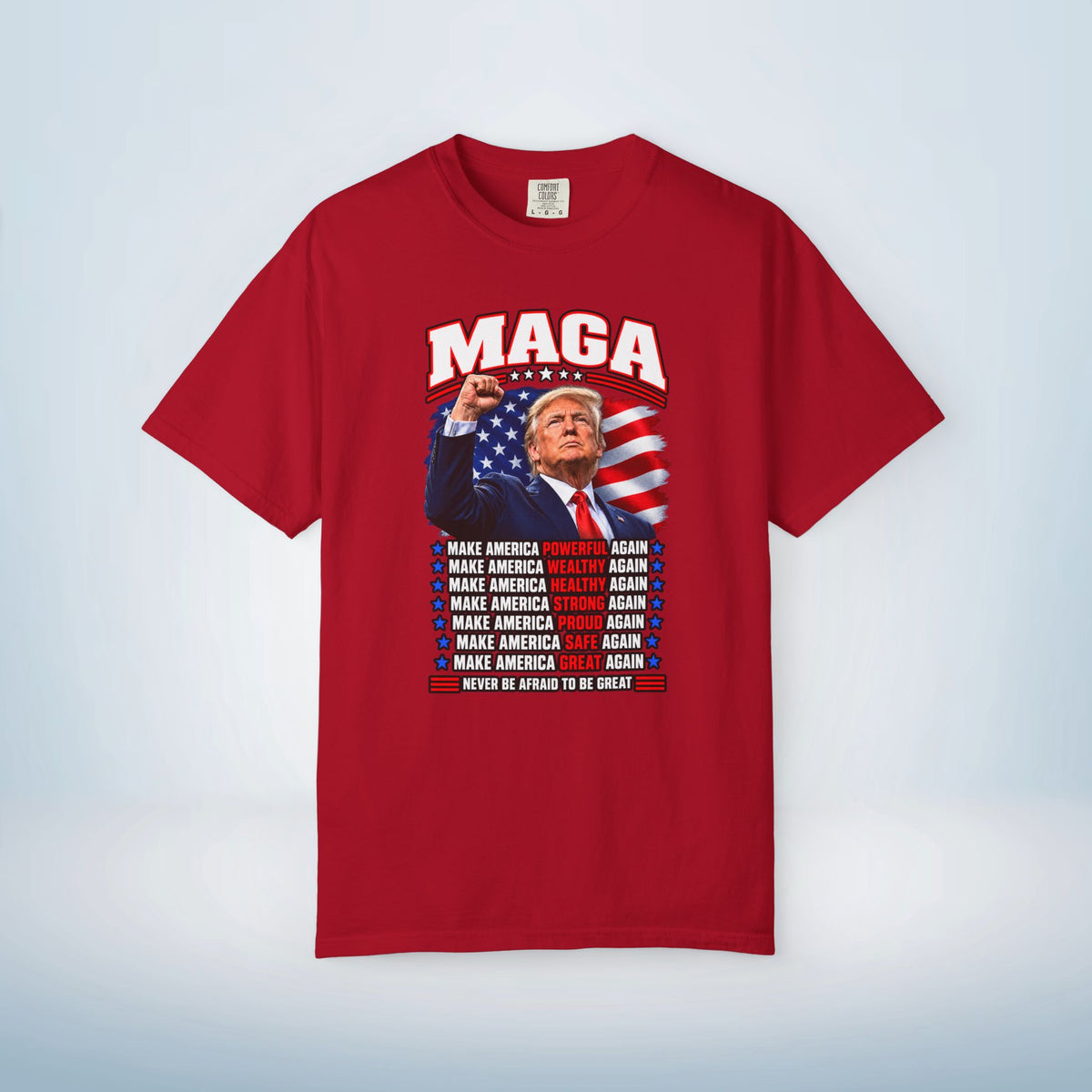 MAGA Trump Fist Pump T-Shirt | Make America Great Again Patriotic Shirt