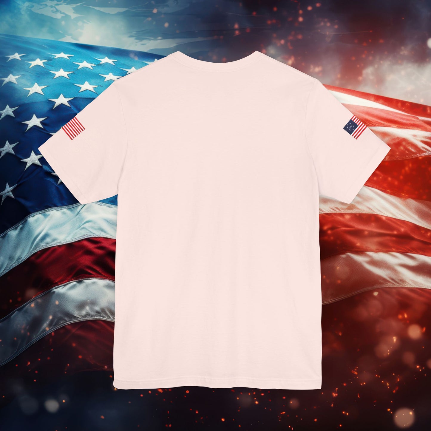 MAGA Rushmore Crew T-Shirt — Patriotic Political Cotton Tee