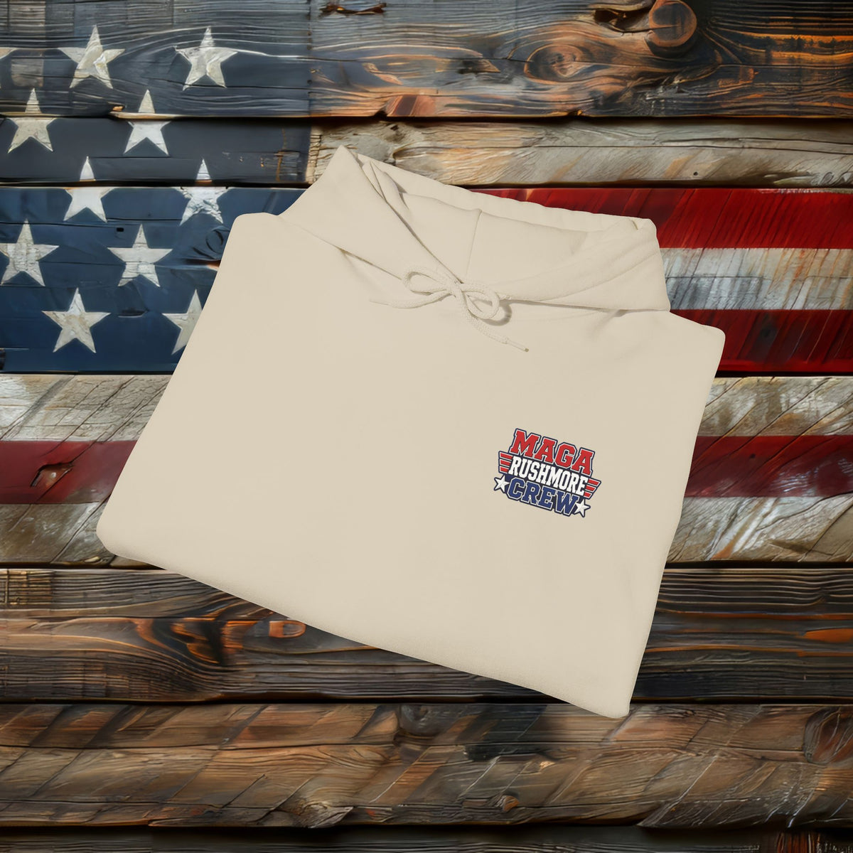 MAGA Rushmore Crew Presidential Graphic Hoodie - Bold Style - MAGA Rushmore Crew