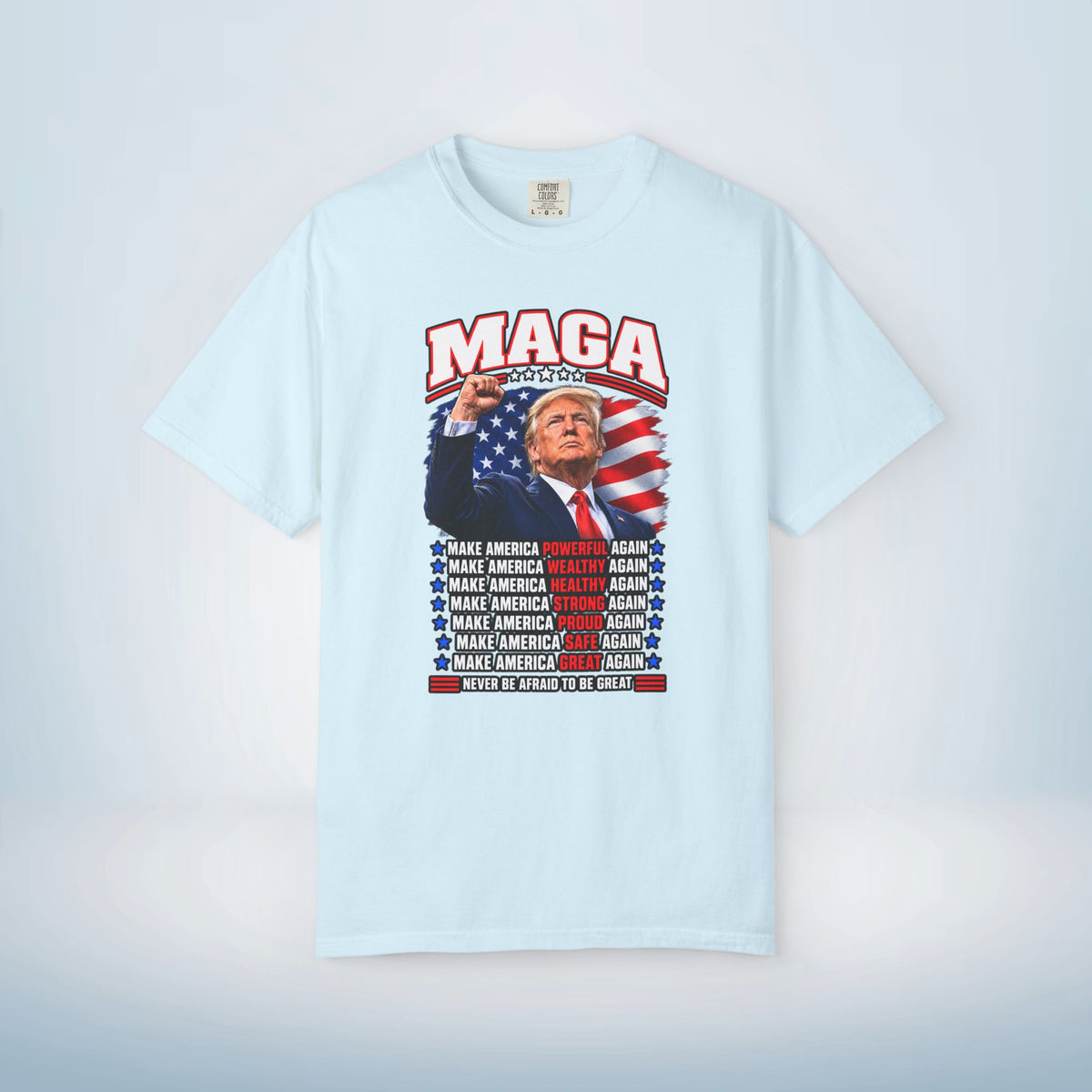 MAGA Trump Fist Pump T-Shirt | Make America Great Again Patriotic Shirt