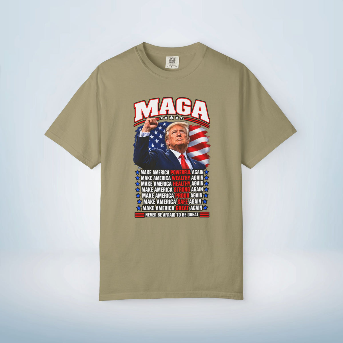 MAGA Trump Fist Pump T-Shirt | Make America Great Again Patriotic Shirt