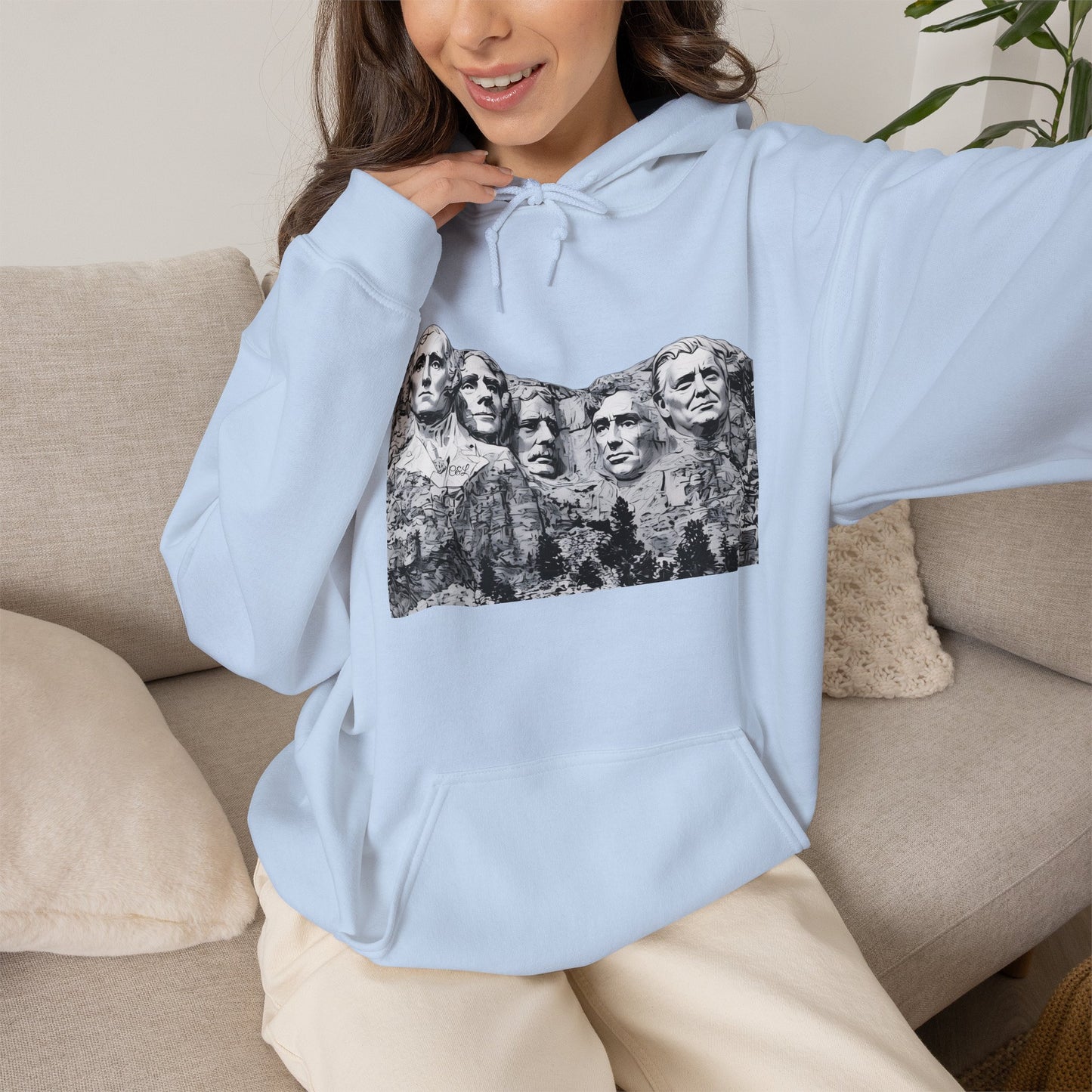 Hoodie - MAGA Rushmore Crew Presidential Graphic Hoodie