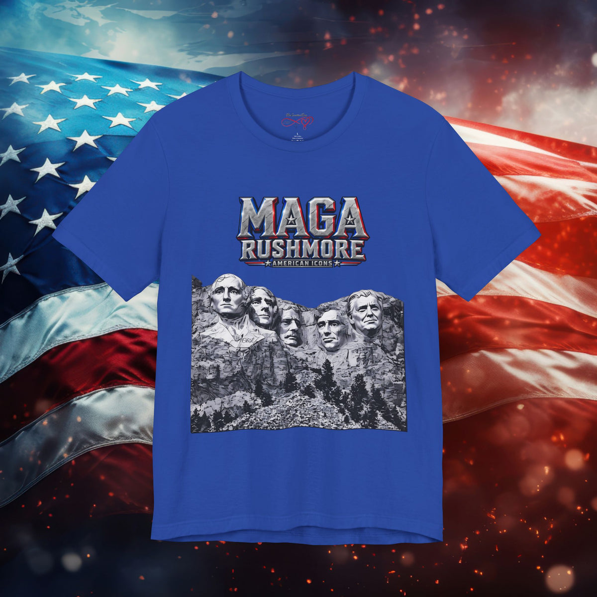 MAGA Rushmore Crew T-Shirt