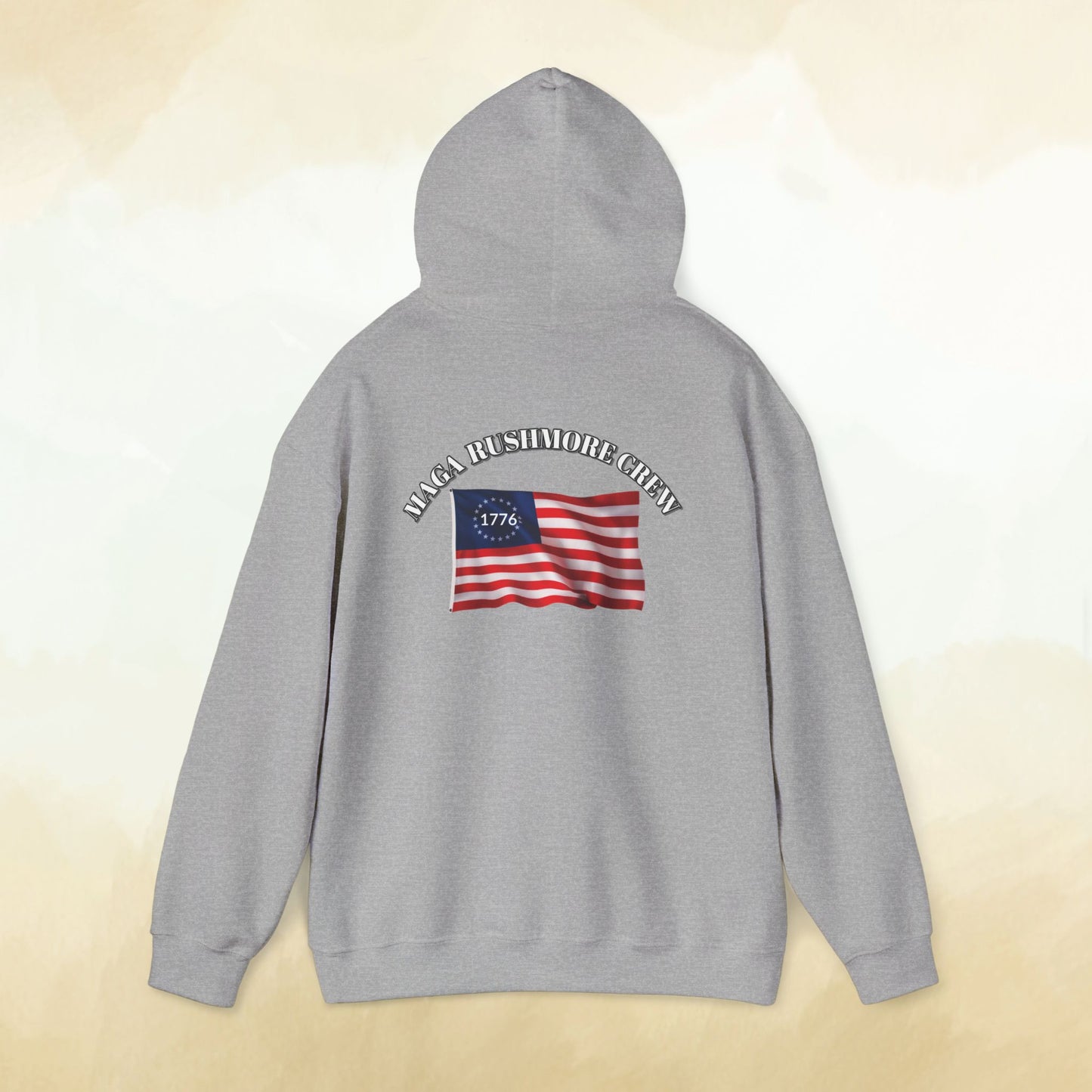 Hoodie - MAGA Rushmore Crew Presidential Graphic Hoodie