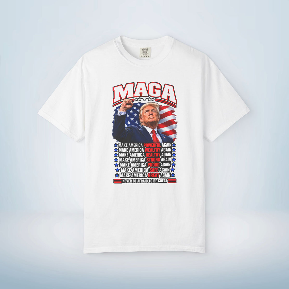MAGA Trump Fist Pump T-Shirt | Make America Great Again Patriotic Shirt