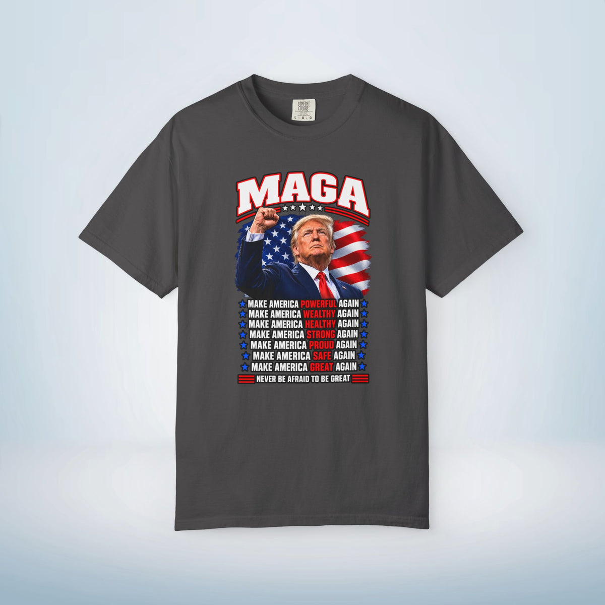 MAGA Trump Fist Pump T-Shirt | Make America Great Again Patriotic Shirt