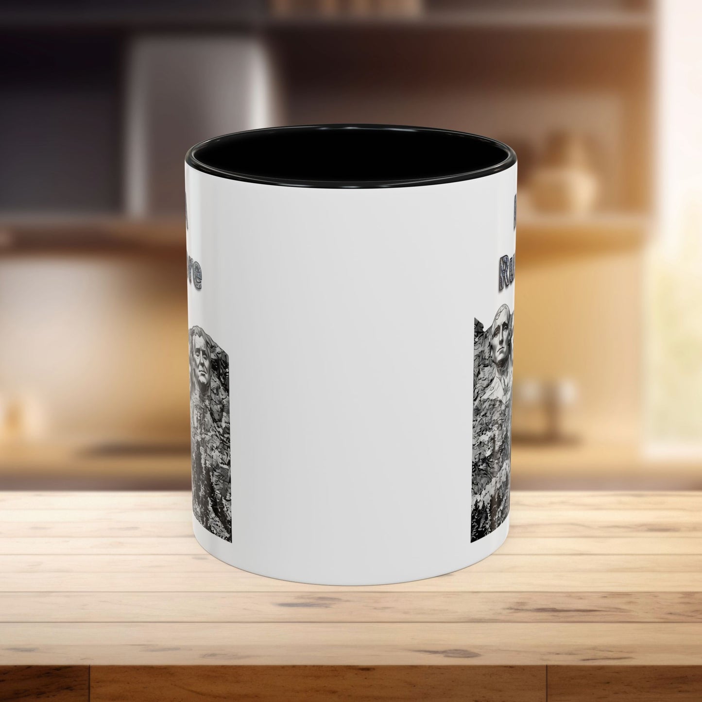 MAGA Rushmore White Mug | Political Coffee Cup for Politic Lovers, Gift for Democrats, Republicans, Election Enthusiasts, 11oz & 15oz