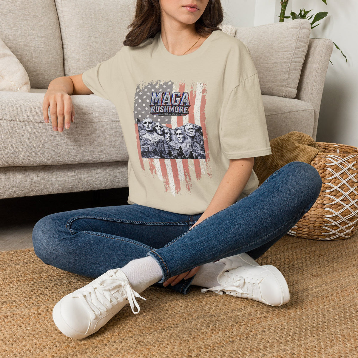 MAGA Rushmore American Icons T-Shirt