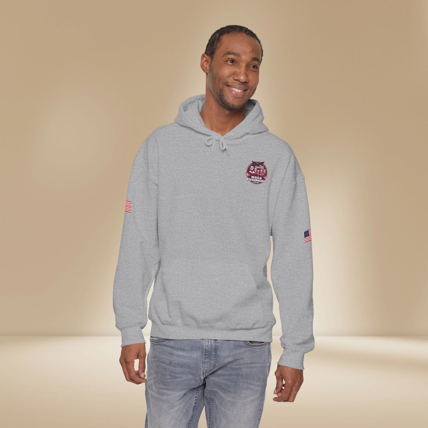 Hoodie - MAGA Rushmore Crew Presidential Graphic Hoodie