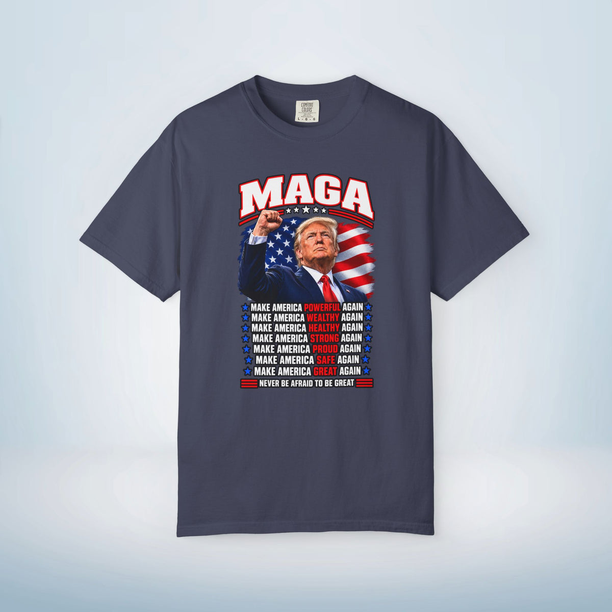 MAGA Trump Fist Pump T-Shirt | Make America Great Again Patriotic Shirt