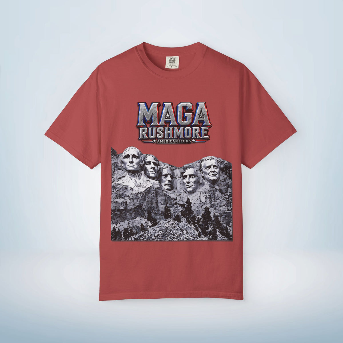MAGA Rushmore | American Icons T-Shirt - Trump added to Mount Rushmore