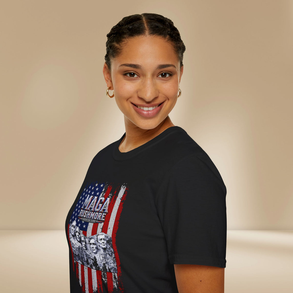 MAGA Rushmore American Icons T-Shirt
