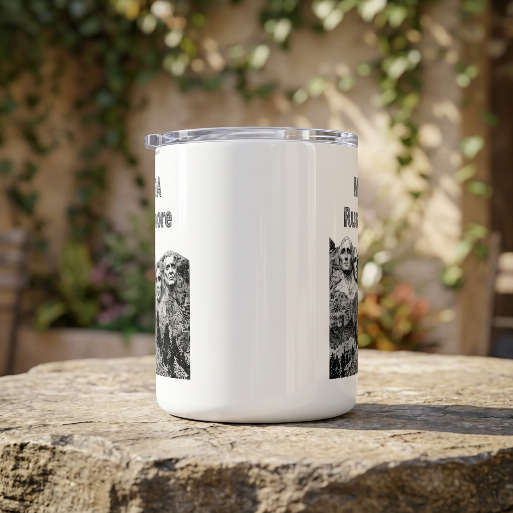 Coffee Mug - MAGA Rushmore Pres. Trump added to Mount Rushmore 10oz Insulated Cup