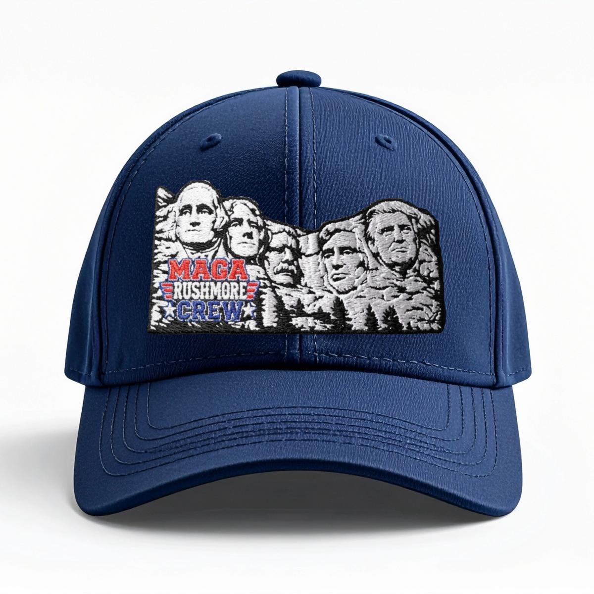 MAGA Rushmore Embroidery Dad Hat | Yupoong Classic Cap