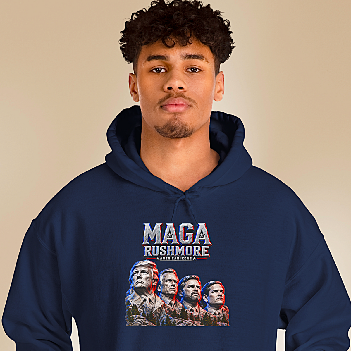 MAGA Rushmore Coffee Mug – Trump American Icons Ceramic Accent Mug (11oz & 15oz)