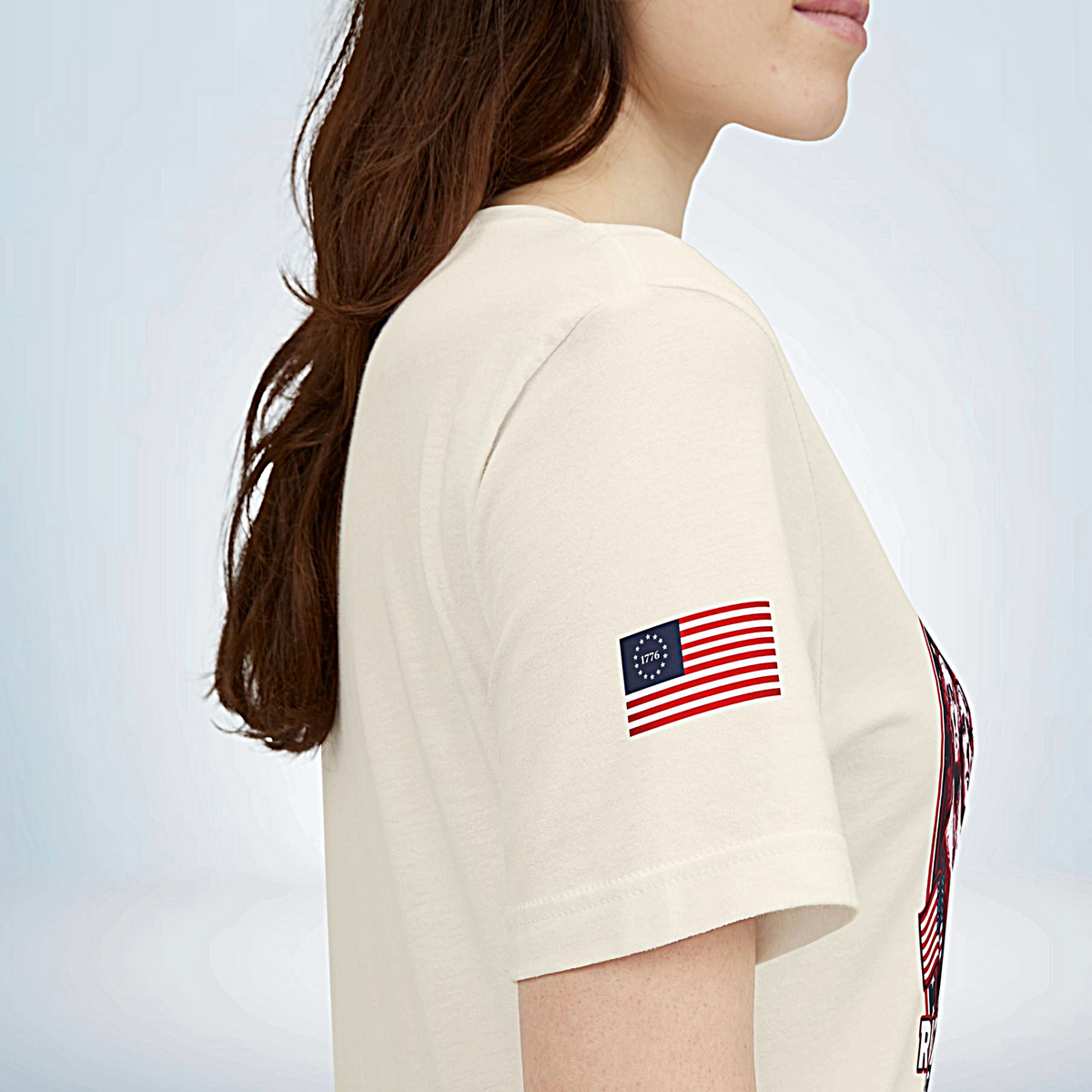MAGA Rushmore Crew T-Shirt | Patriotic Political Cotton Tee