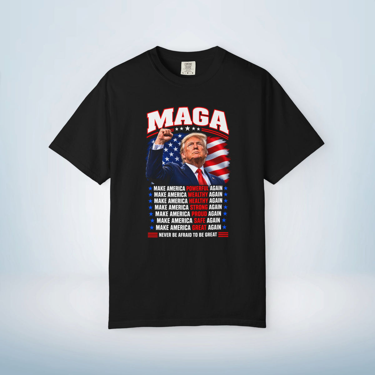 MAGA Trump Fist Pump T-Shirt | Make America Great Again Patriotic Shirt
