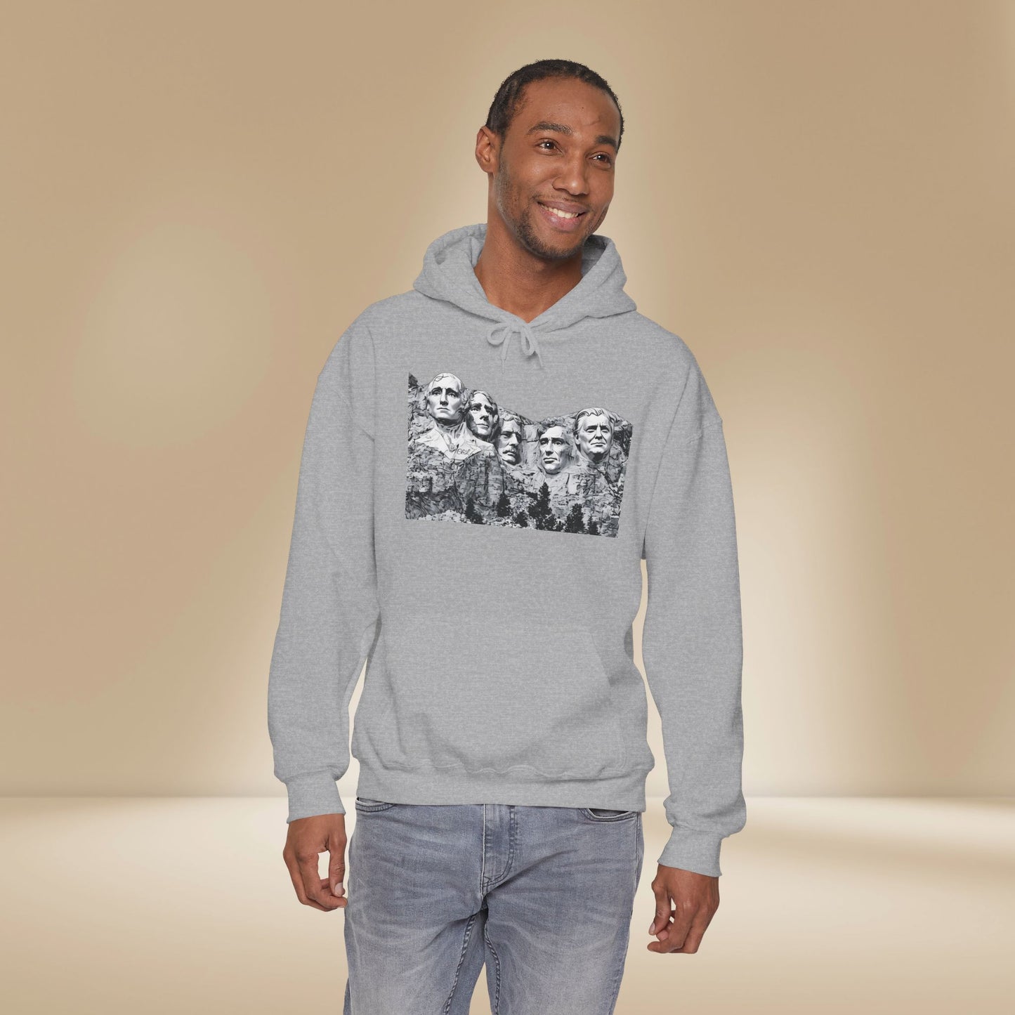 Hoodie - MAGA Rushmore Crew Presidential Graphic Hoodie
