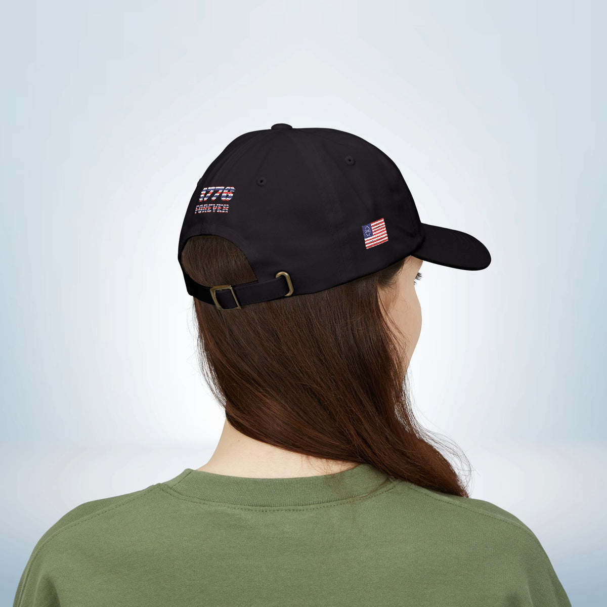 Patriotic "MAGA RUSHMORE CREW" Dad Cap — USA Flag Embroidered Baseball Hat
