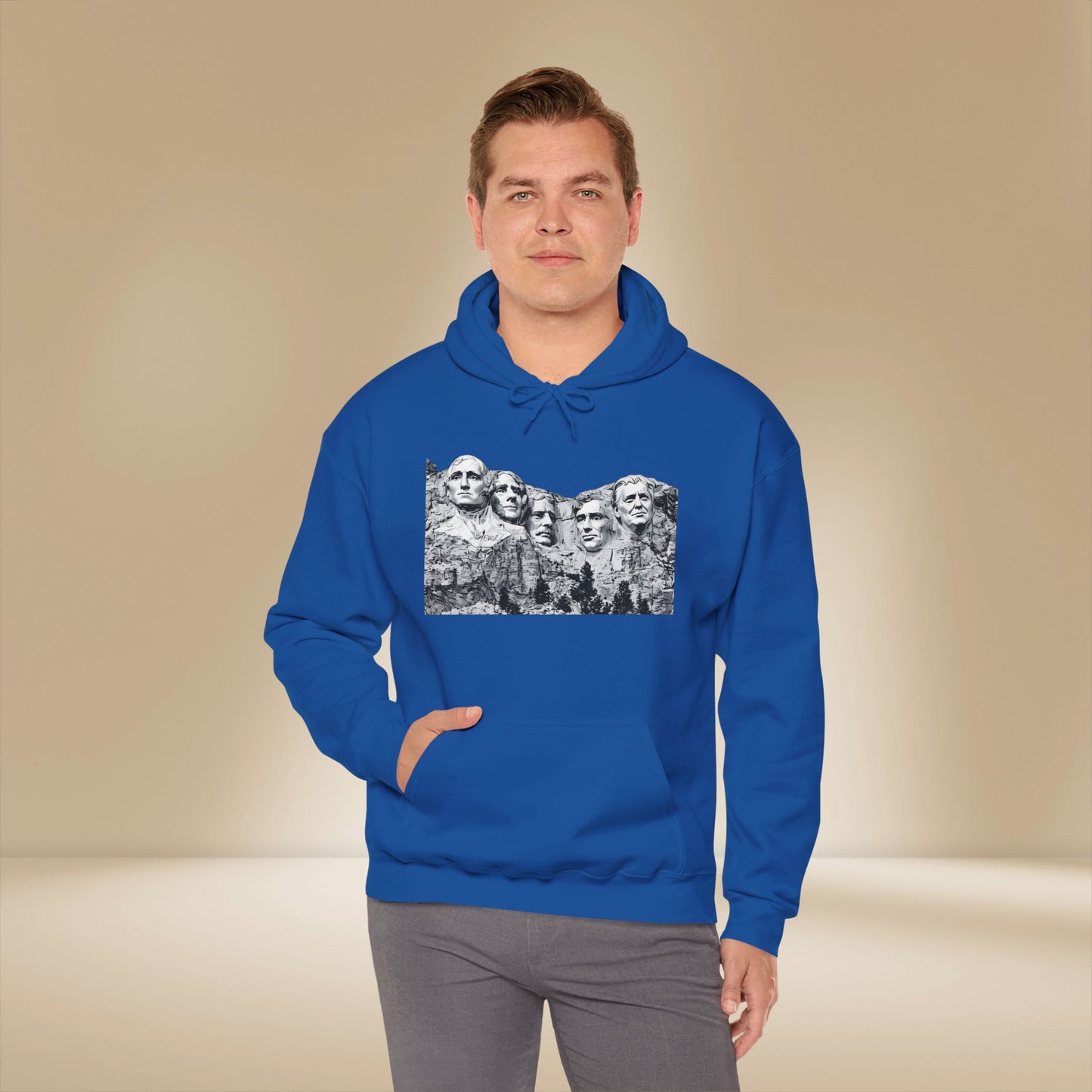 Hoodie - MAGA Rushmore Crew Presidential Graphic Hoodie