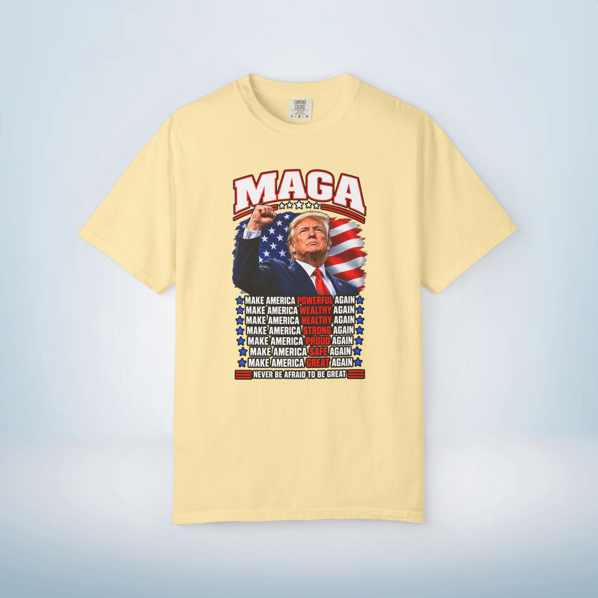 MAGA Trump Fist Pump T-Shirt | Make America Great Again Patriotic Shirt