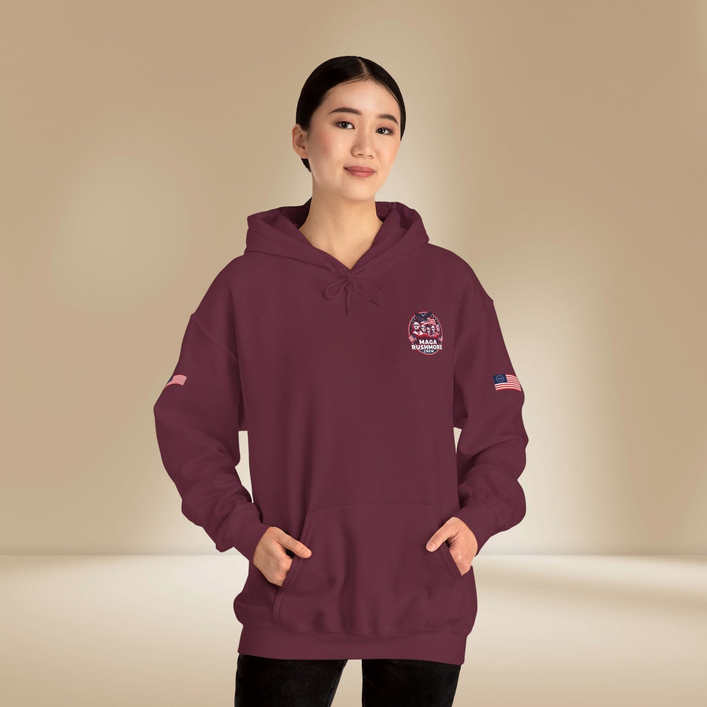 Hoodie - MAGA Rushmore Crew Presidential Graphic Hoodie