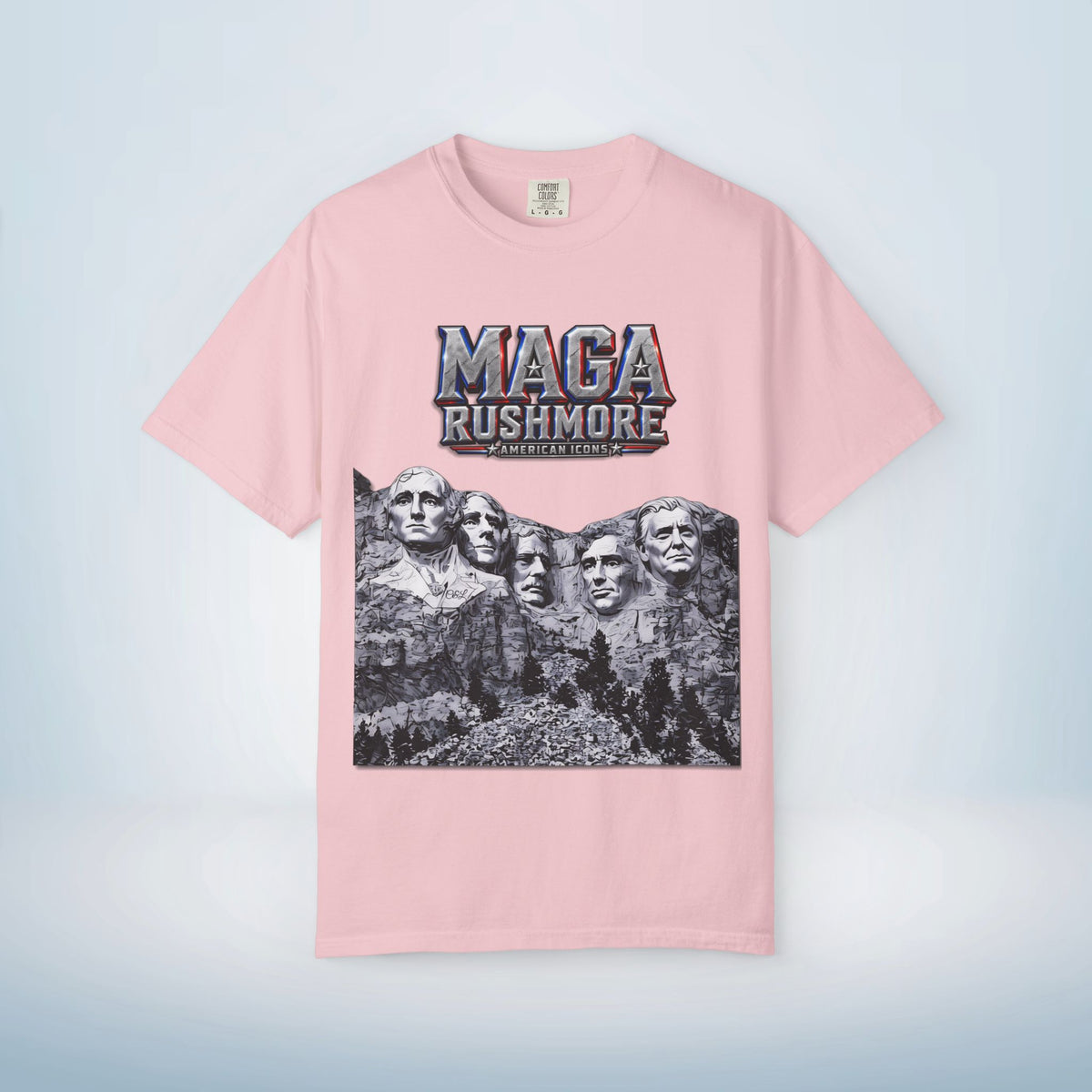 MAGA Rushmore | American Icons T-Shirt - Trump added to Mount Rushmore