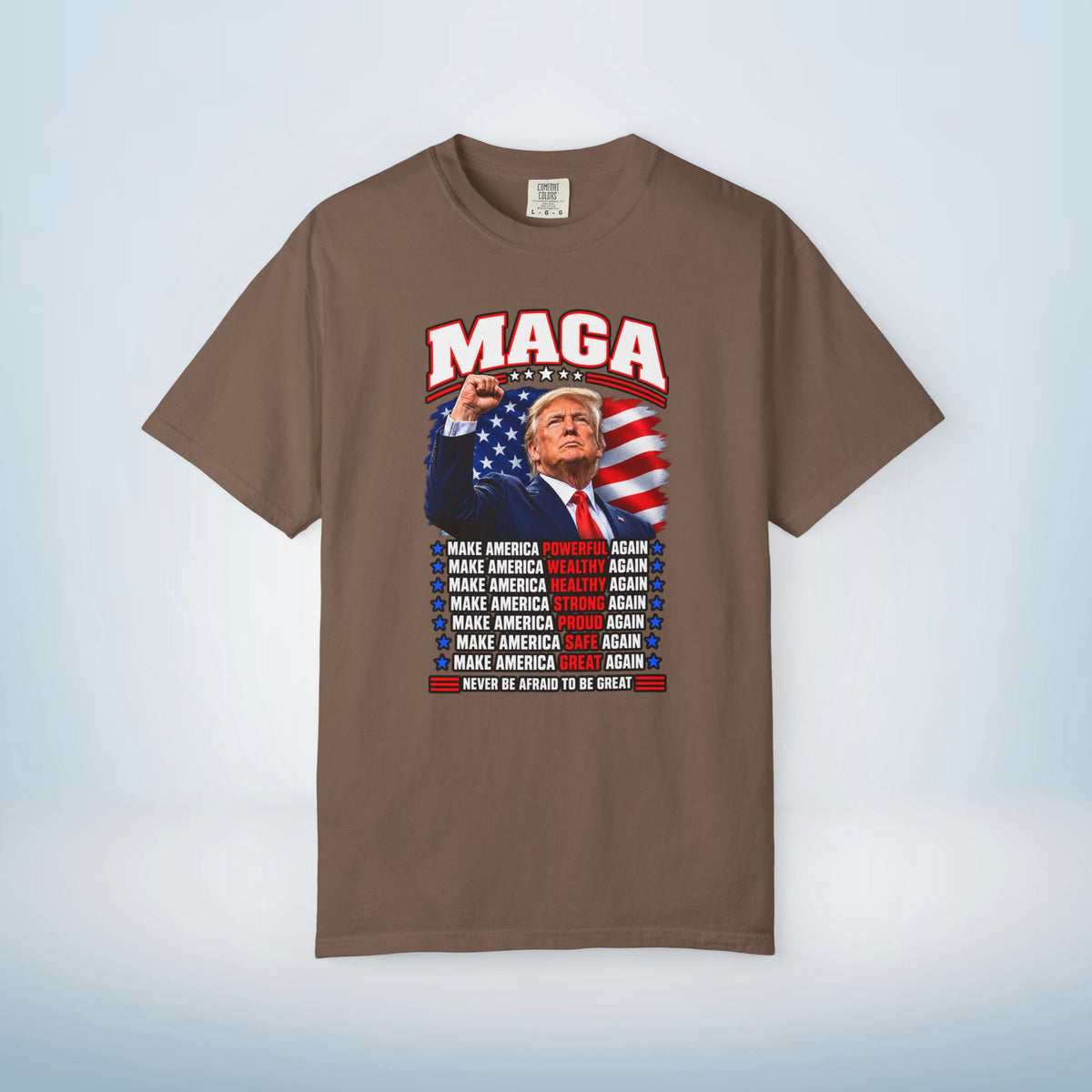 MAGA Trump Fist Pump T-Shirt | Make America Great Again Patriotic Shirt