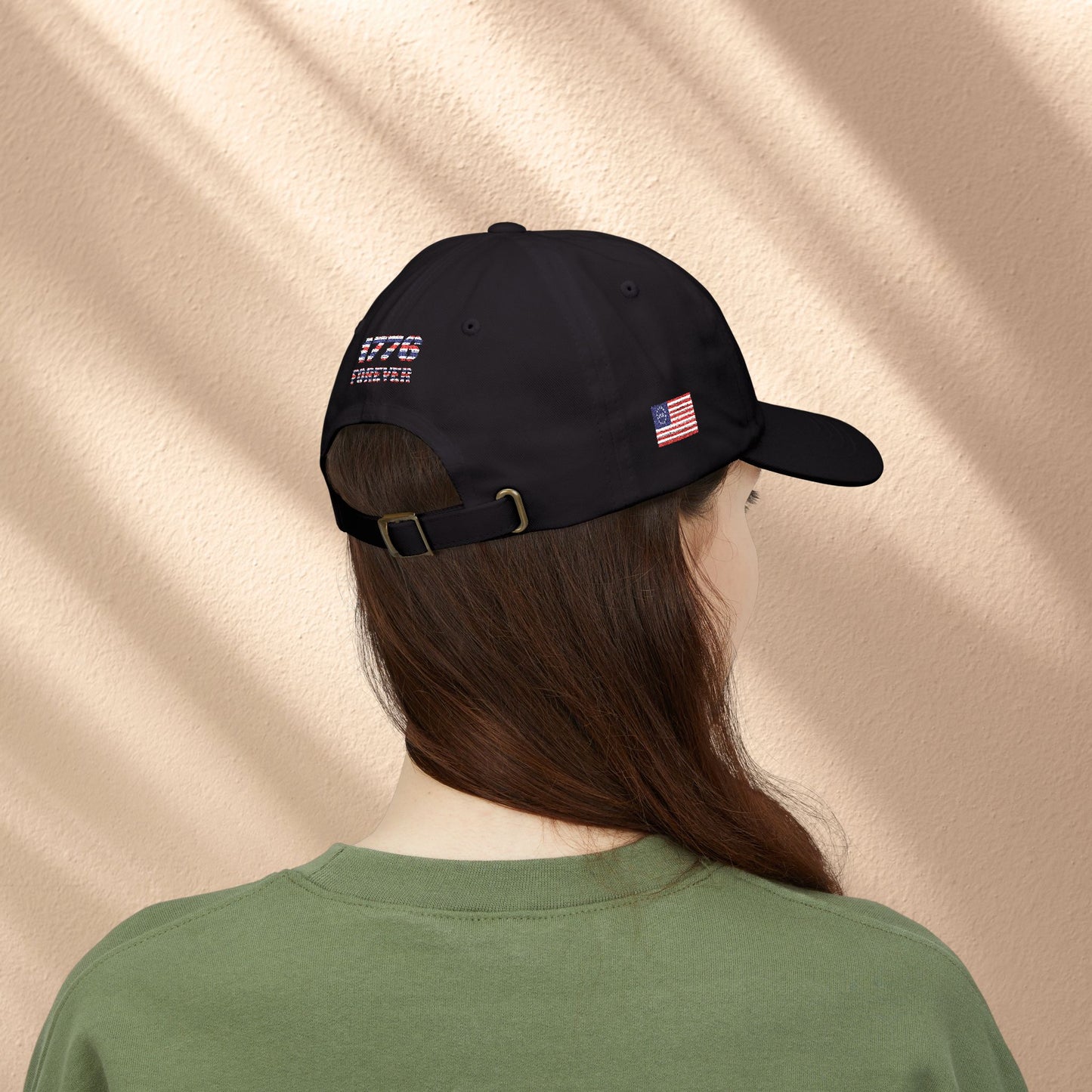 Patriotic "MAGA RUSHMORE CREW" Dad Cap — USA Flag Embroidered Baseball Hat
