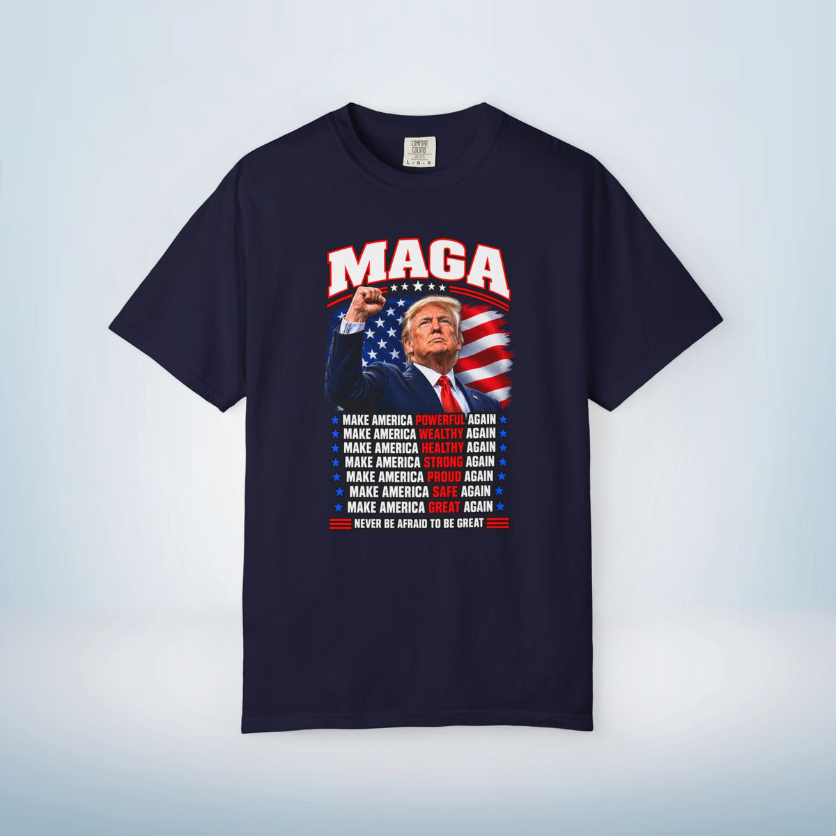 MAGA Trump Fist Pump T-Shirt | Make America Great Again Patriotic Shirt