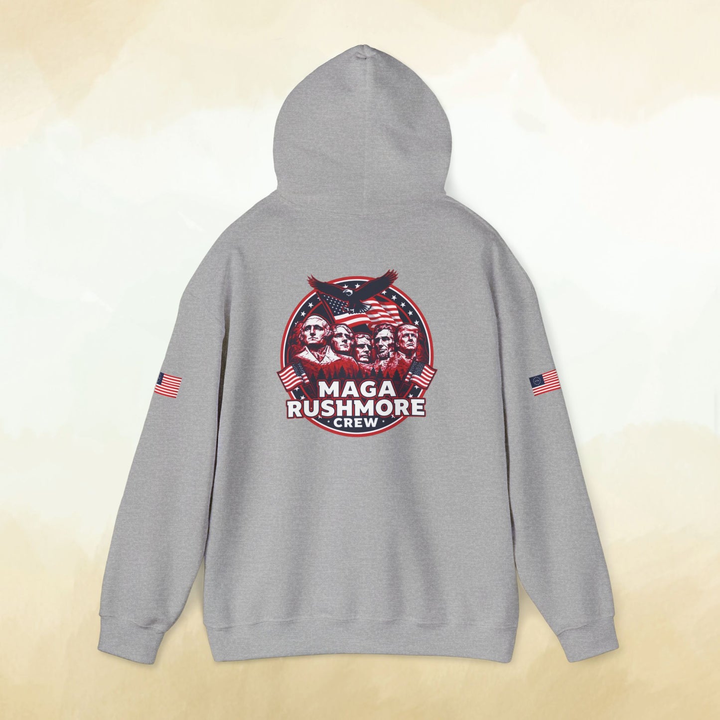 Hoodie - MAGA Rushmore Crew Presidential Graphic Hoodie