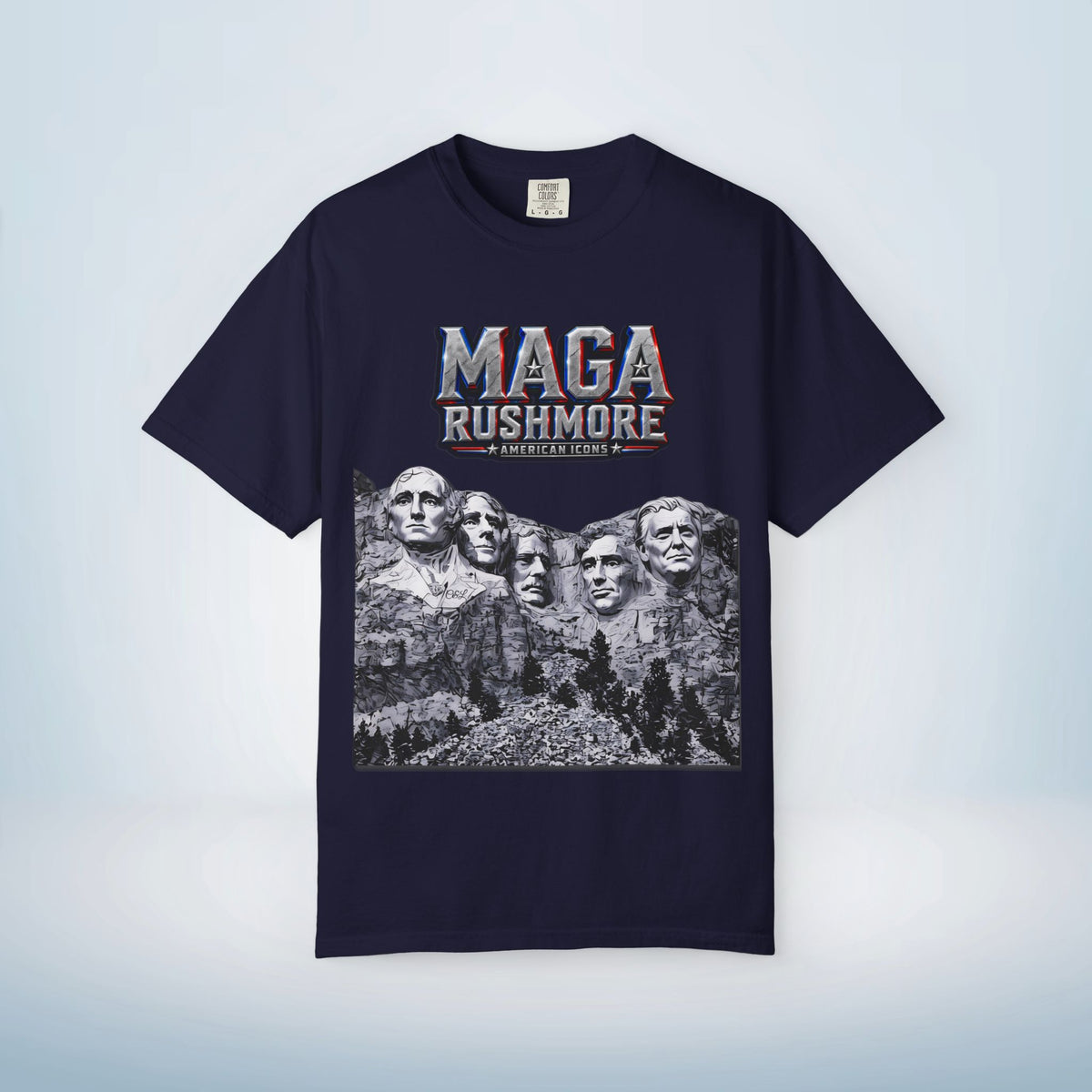 MAGA Rushmore | American Icons T-Shirt - Trump added to Mount Rushmore