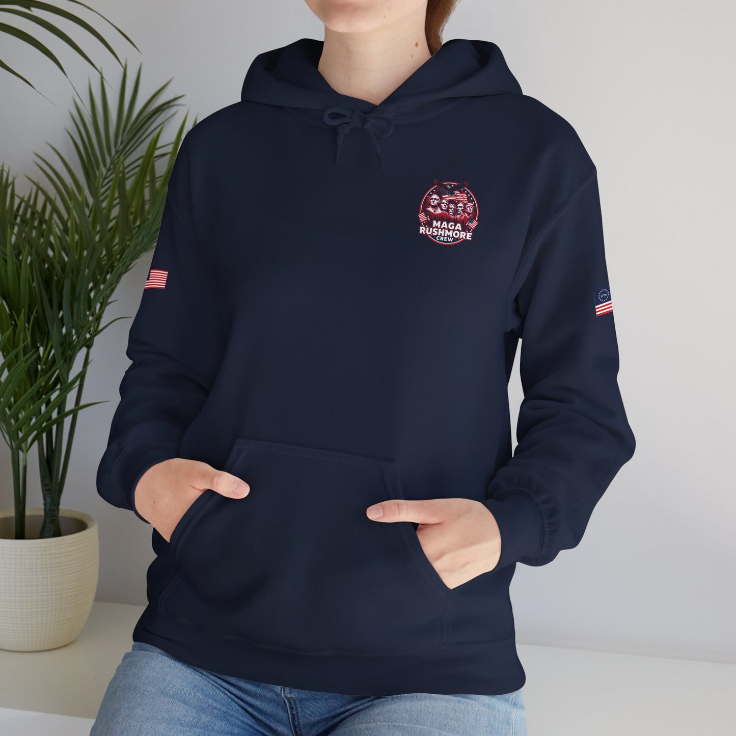 Hoodie - MAGA Rushmore Crew Presidential Graphic Hoodie