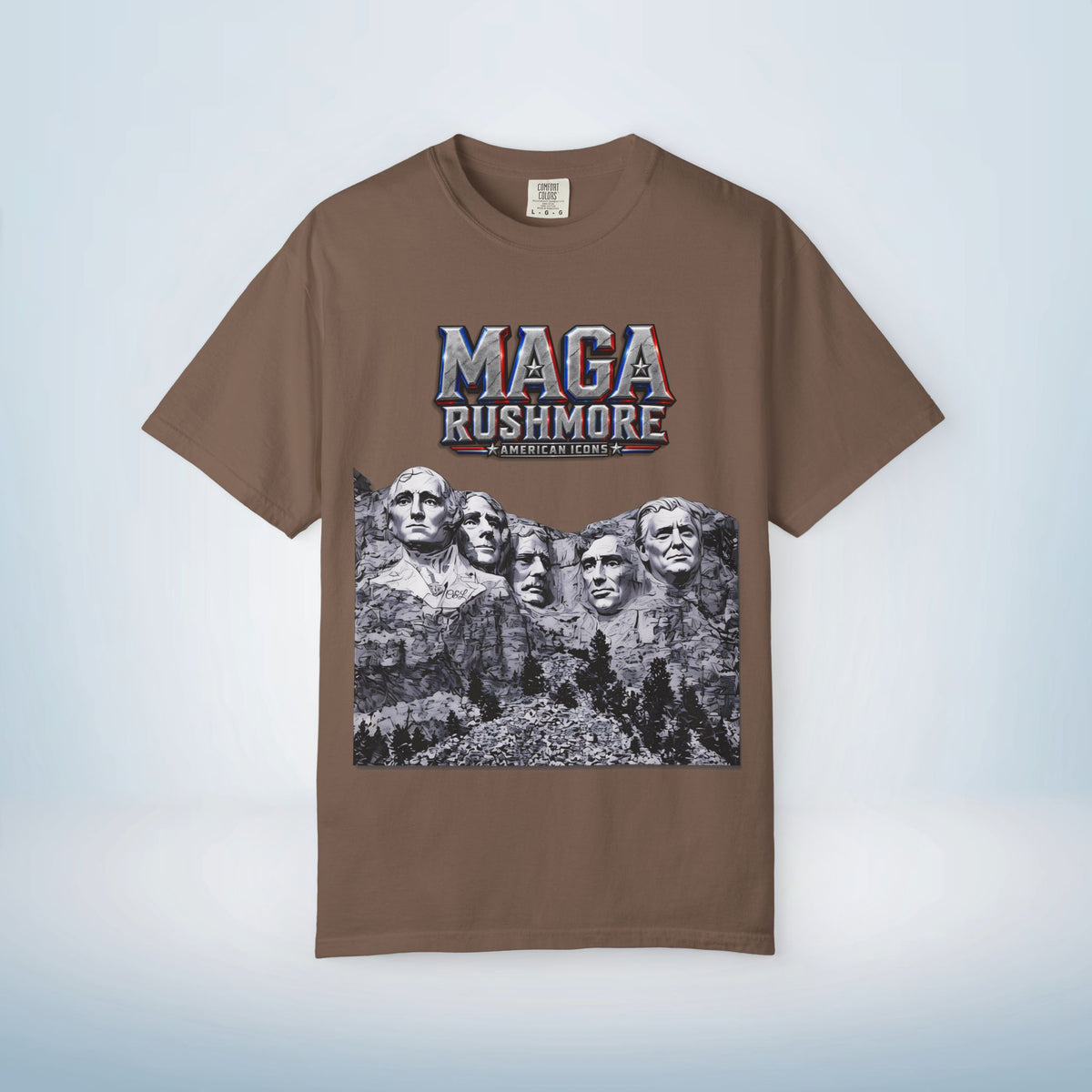MAGA Rushmore | American Icons T-Shirt - Trump added to Mount Rushmore