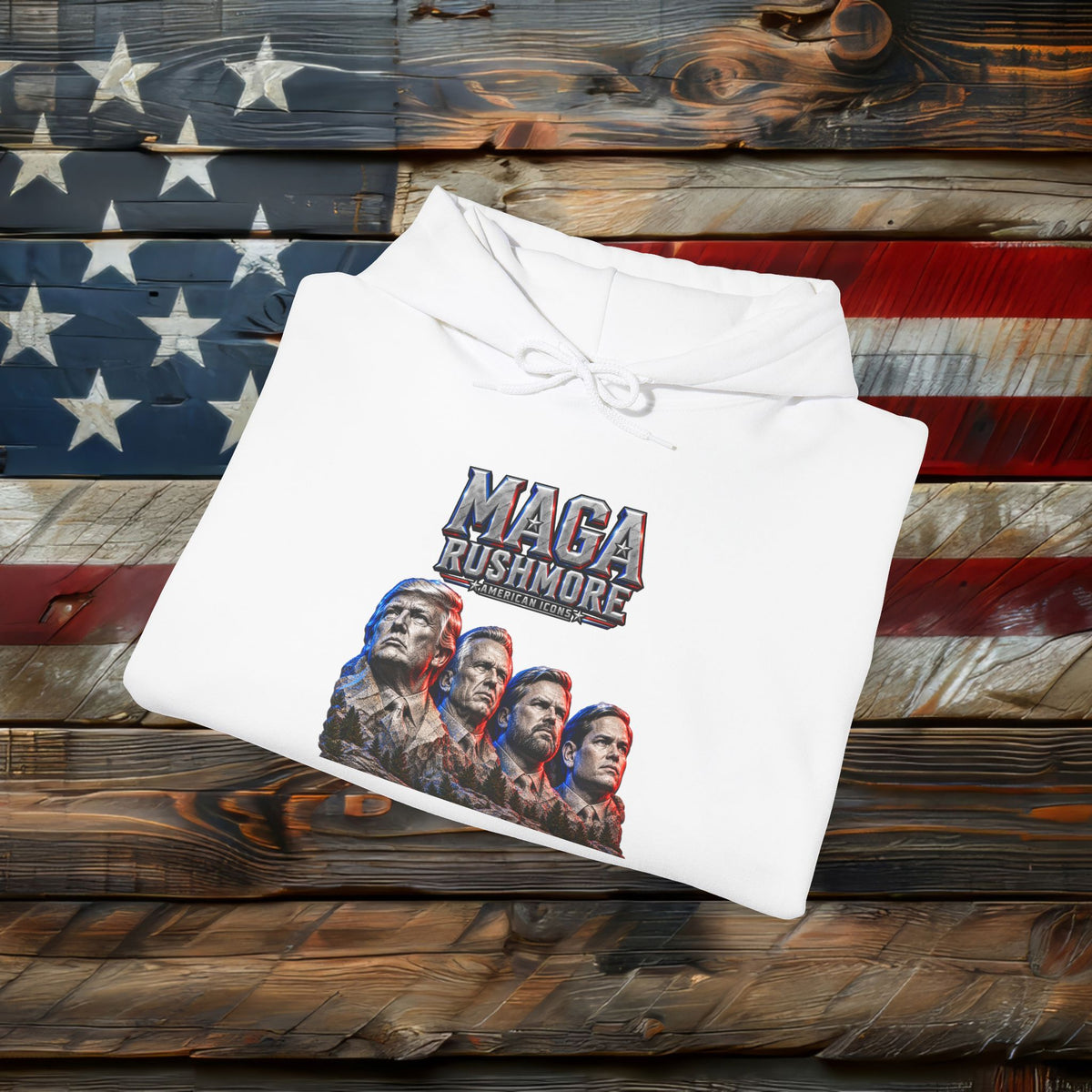 MAGA Rushmore Coffee Mug – Trump American Icons Ceramic Accent Mug (11oz & 15oz)