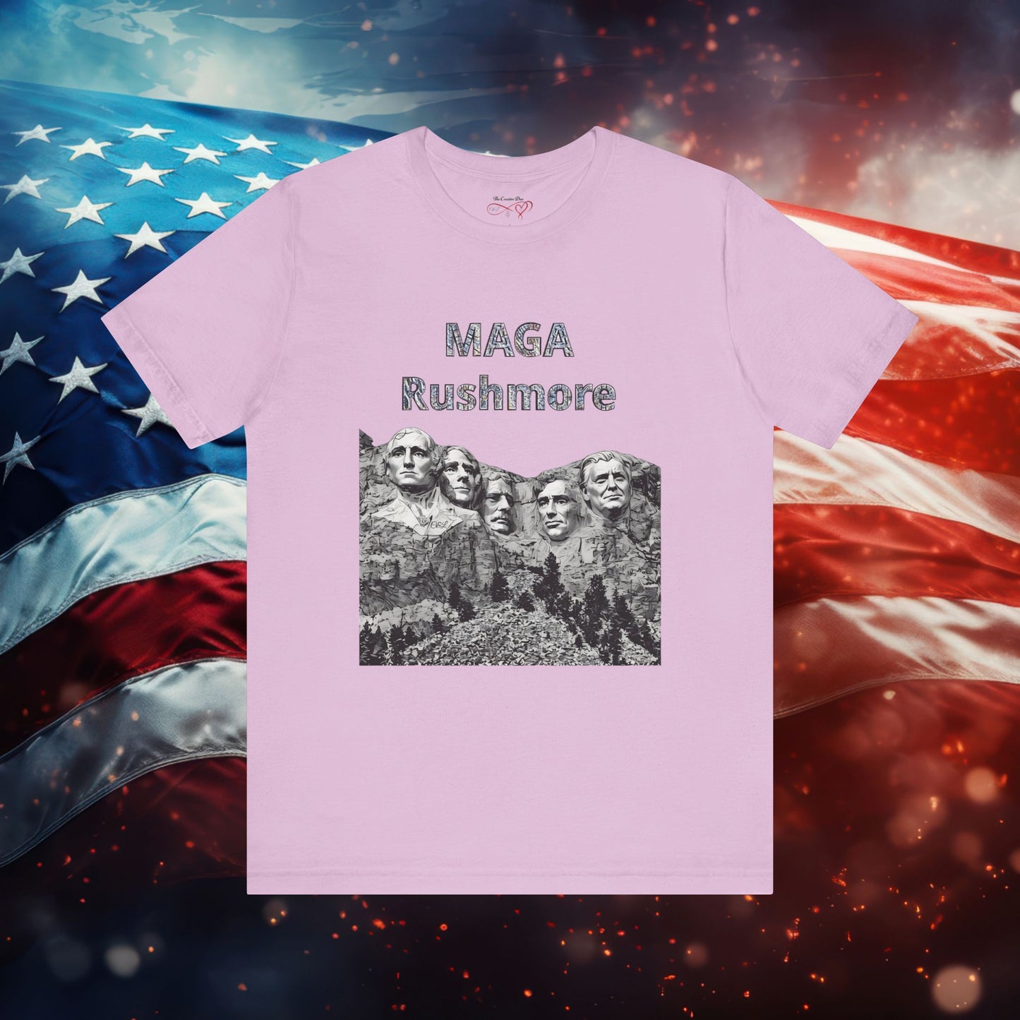 MAGA Rushmore T-Shirt — Patriotic Political Cotton Tee