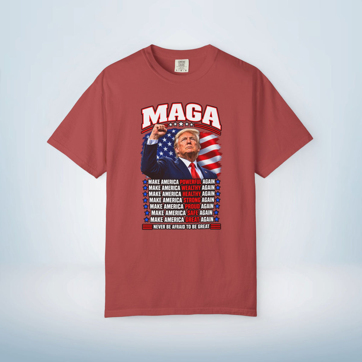 MAGA Trump Fist Pump T-Shirt | Make America Great Again Patriotic Shirt