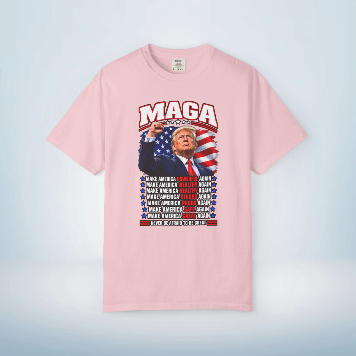 MAGA Trump Fist Pump T-Shirt | Make America Great Again Patriotic Shirt