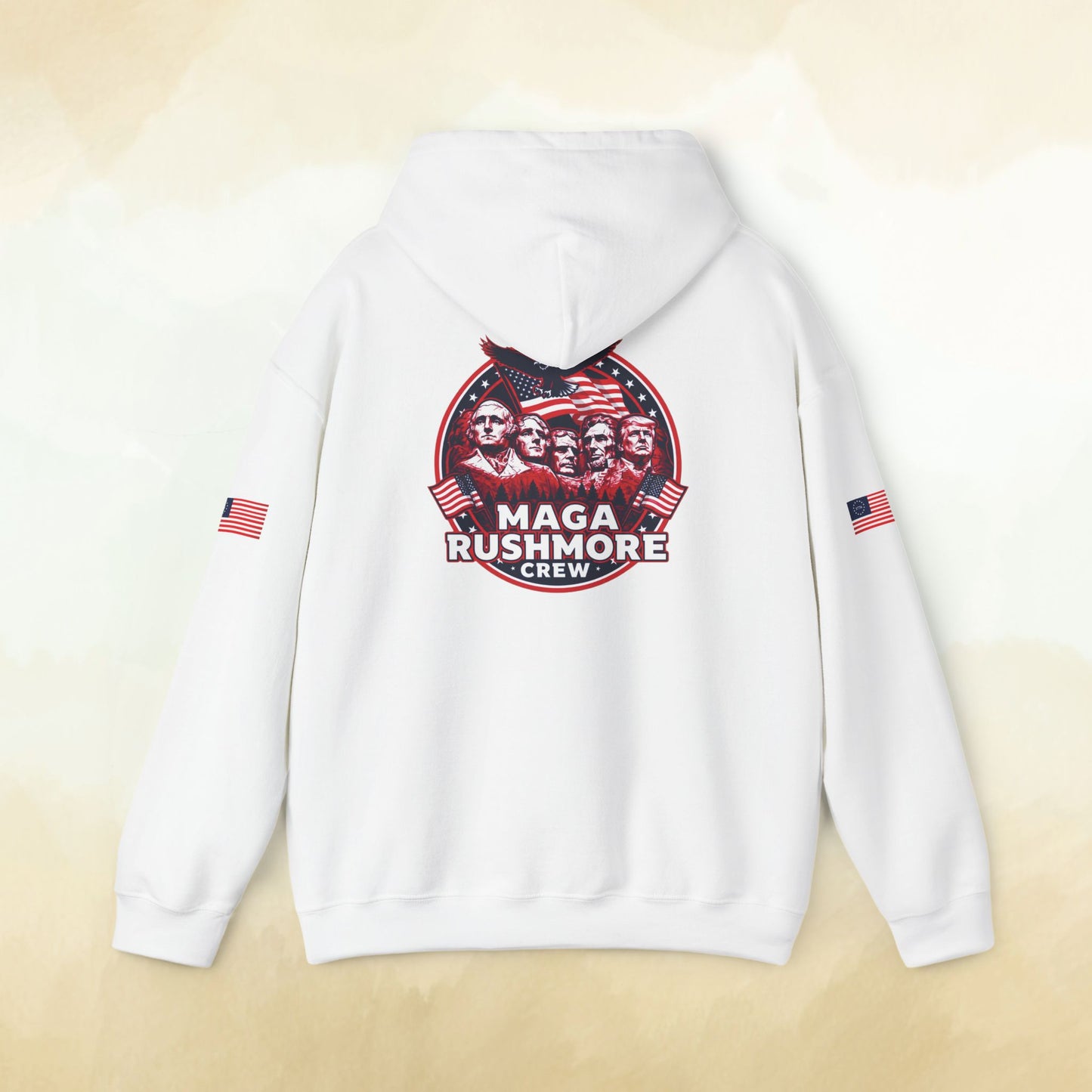 Hoodie - MAGA Rushmore Crew Presidential Graphic Hoodie