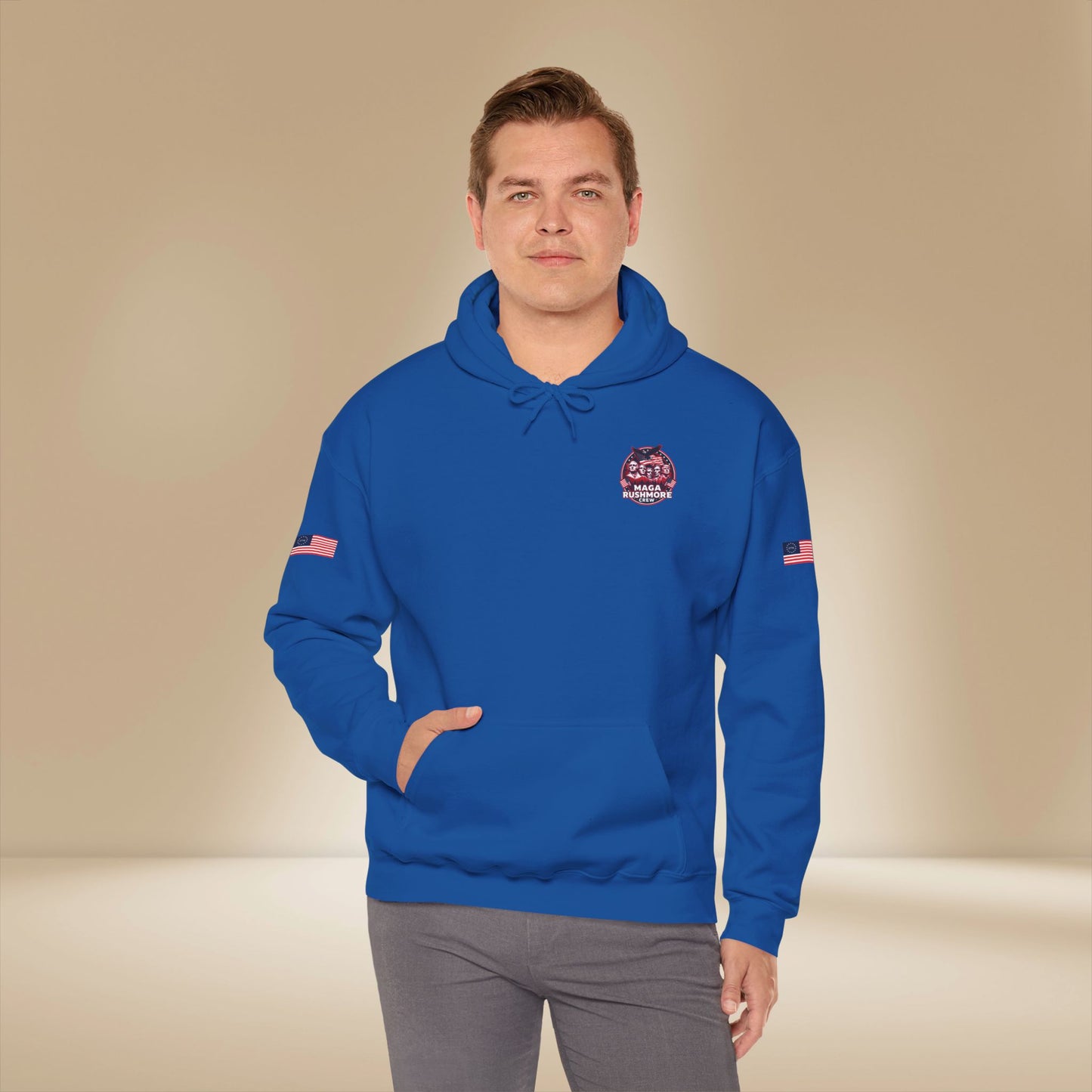 Hoodie - MAGA Rushmore Crew Presidential Graphic Hoodie