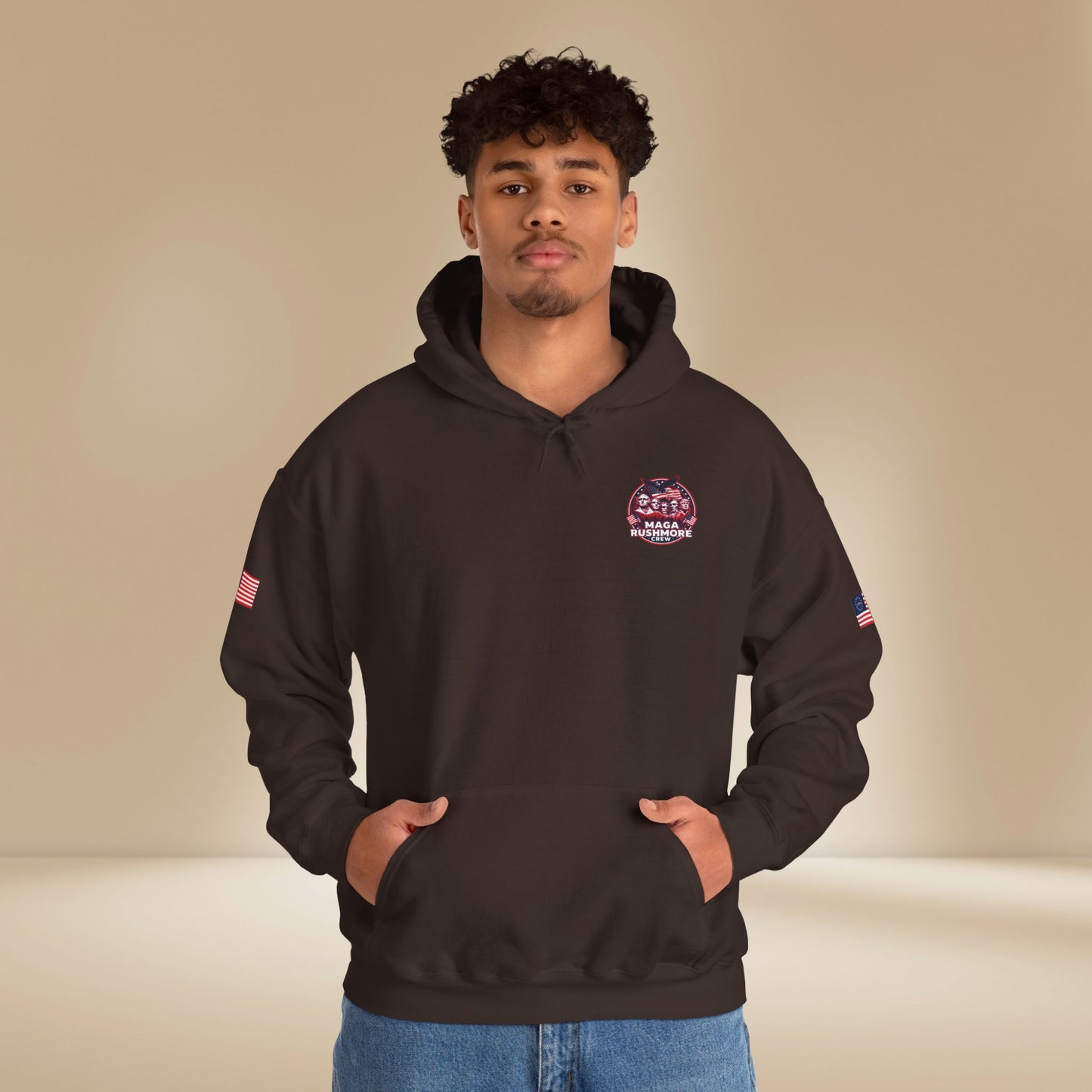 Hoodie - MAGA Rushmore Crew Presidential Graphic Hoodie