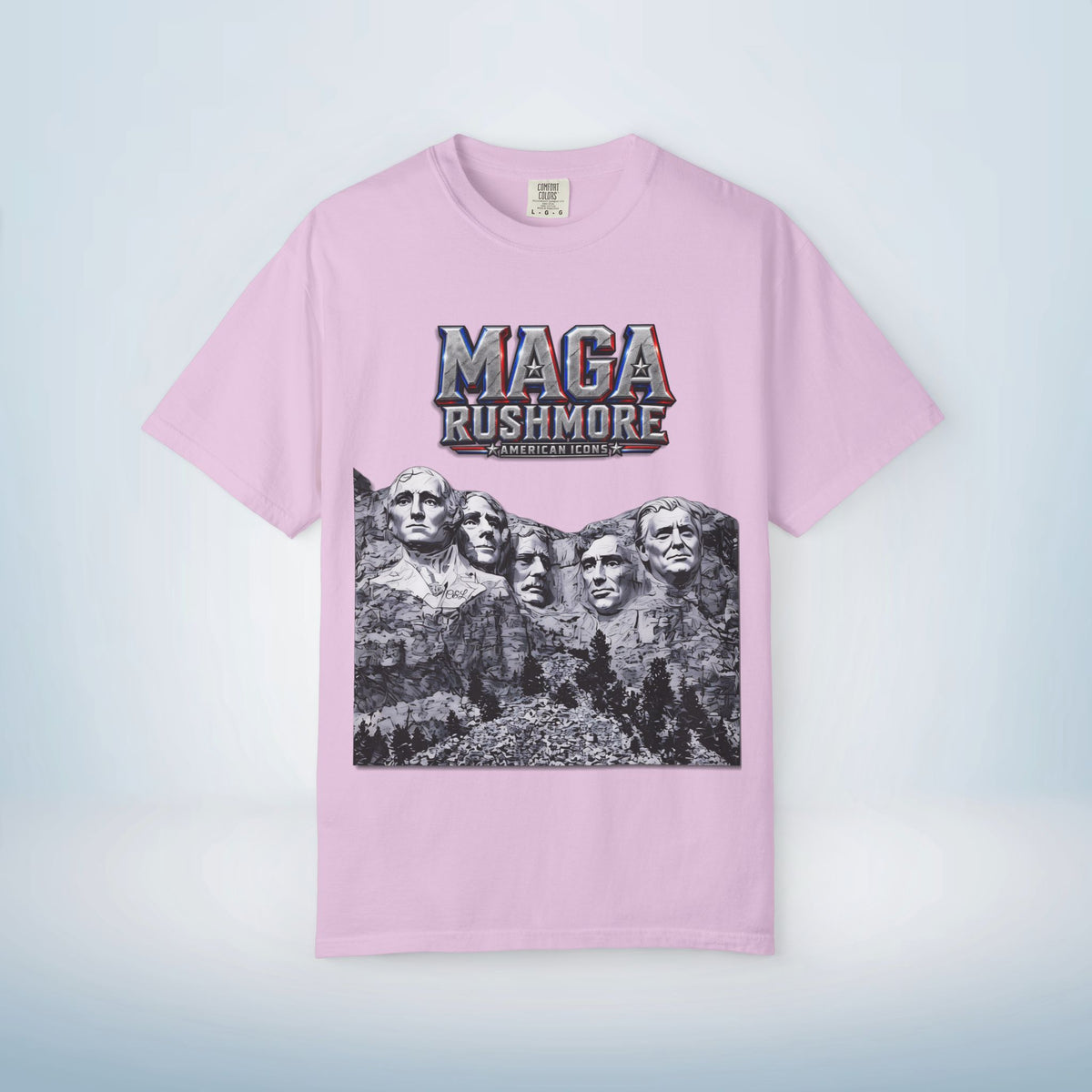 MAGA Rushmore | American Icons T-Shirt - Trump added to Mount Rushmore