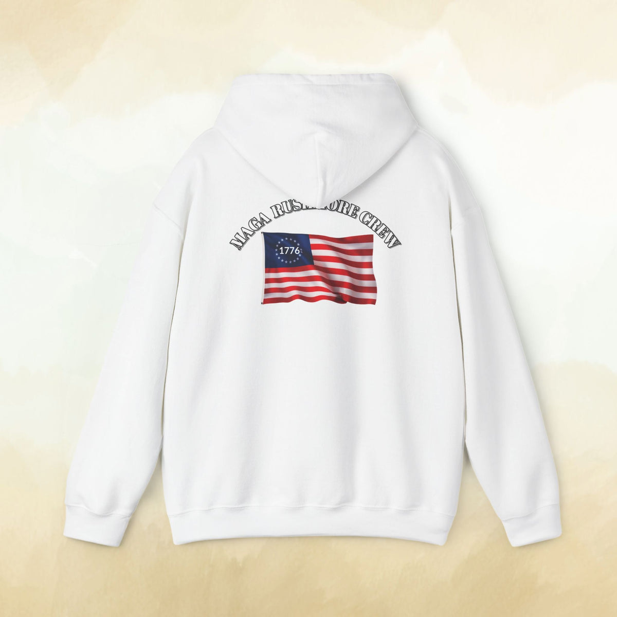 Hoodie - MAGA Rushmore Crew Presidential Graphic Hoodie - MAGA Rushmore Crew