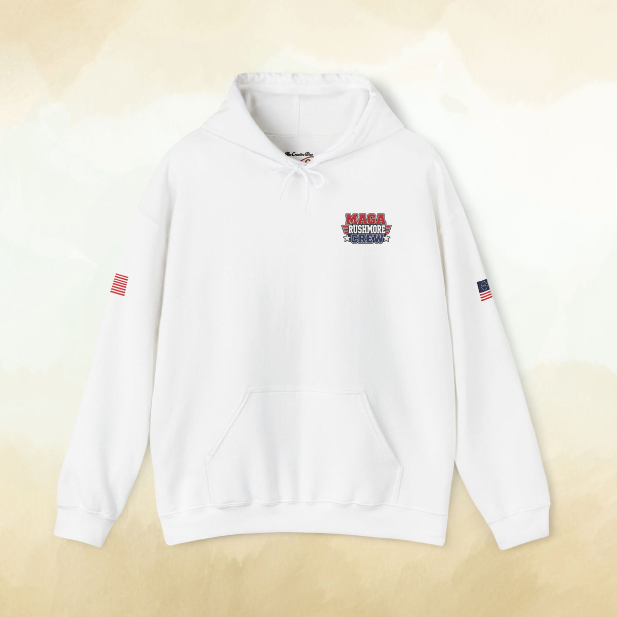 MAGA Rushmore Crew Presidential Graphic Hoodie - Bold Style - MAGA Rushmore Crew