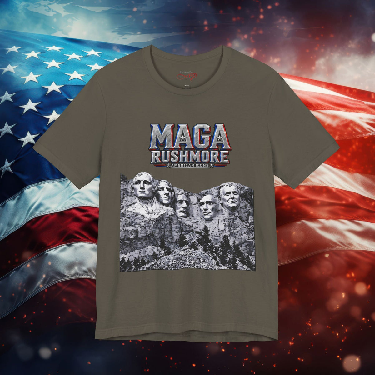 MAGA Rushmore Crew T-Shirt - MAGA Rushmore Crew