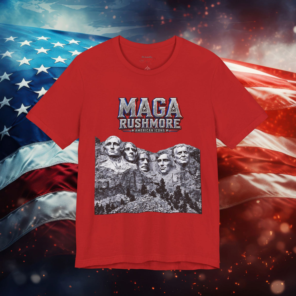 MAGA Rushmore Crew T-Shirt - MAGA Rushmore Crew