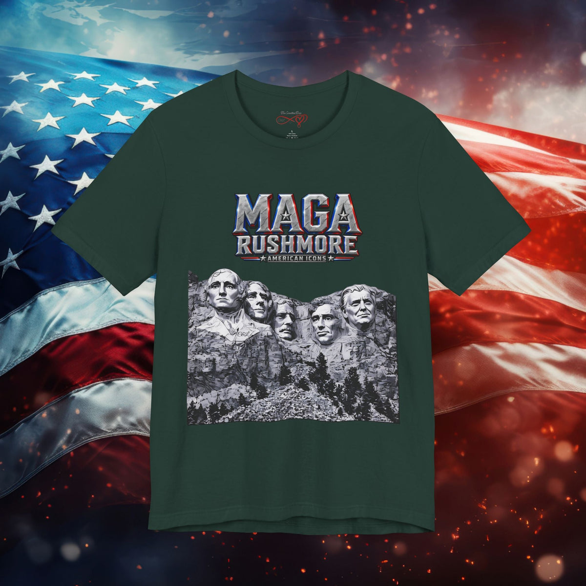 MAGA Rushmore Crew T-Shirt - MAGA Rushmore Crew